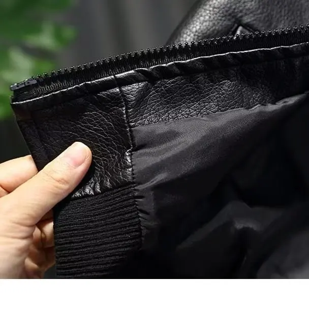 Spring Boys PU leather jacket outerwear for toddler baby clothes kids outfits children Kids clothing zipper leather jacket coat - Image 6