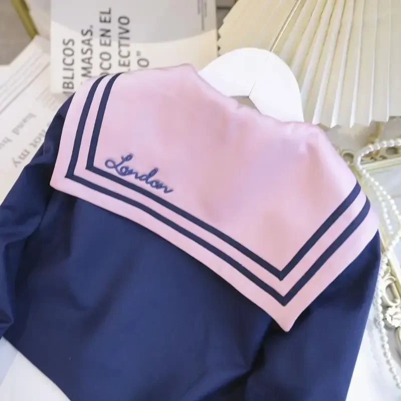 Children's Clothing Sets Children's Bow Coat + Pleated Skirt 2pcs Kids Clothes for Girls Baby Girl Outfit Set 4 To 15 Years - Image 6